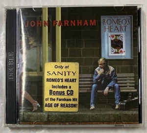 John Farnham – Romeo's Heart CD x 2 1996 Sanity Exclusive - Picture 1 of 4