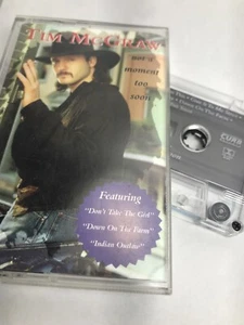 Tim McGraw Not a Moment Too Soon Music Cassette Tape TESTED WORKS - Picture 1 of 10