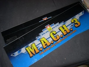 M.A.C.H. 3 Mach 3 Videospiel Header Plex Original sehr guter Zustand + MYLSTAR  - Bild 1 von 3