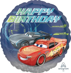Disney Cars Party Supplies Friends 18 inch Mylar Foil Balloon  - Picture 1 of 1