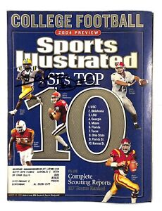 Skyler Green signed LSU Tigers 2004 College FB Sports Illustrated  91702