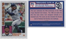 2019 Update Silver Pack 1984 Topps Baseball Chrome Fernando Tatis Jr Rookie RC