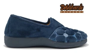 Slippers - Ladies - DeValverde 9126 Marino Lila Ducados- Full Slipper - Picture 1 of 10