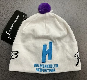 Bjorn Daehlie Ski Hat Holmenkollen SKIFESTIVAL Beanie Biathlon Cross Country Cap - Picture 1 of 11