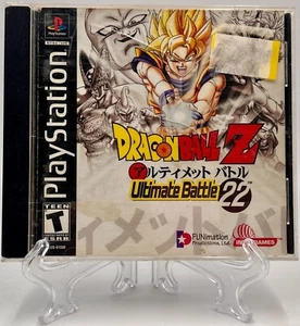 2003 Dragon Ball Z Ultimate Battle 22 PlayStation Game PS1 - Picture 1 of 6