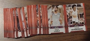 2022-23 Leaf Draft Basketball Checklist Red Parallel (B-1 - B-10)