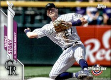 2020 Topps Opening Day #109 Trevor Story Rockies
