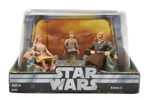 Star Wars The Phantom Menace - Jedi High Council Scene 3 Action Figure Set - Picture 1 of 7