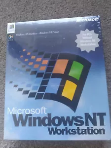 RARE: SEALED Microsoft Windows NT 4 Workstation (Promotional Sample - NFR) - Picture 1 of 6