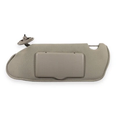 2003-2007 Saturn Ion Driver Left Side Sun Visor Beige Cloth - Image 1 of 4