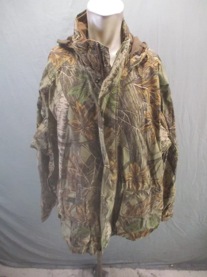 Columbia Size L Mens Camo Full Zip Snap Stand Collar Pocket Hunting Jacket 419 - Image 1 of 4
