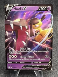 GCC Pokémon SW&SH argento Tempest Mawile V ultra raro 070/195 quasi nuovo - Foto 1 di 2