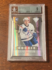 TYLER JOHNSON 100/100 2013-14 Panini Titanium Draft Position ROOKIE BGS 9 MINT