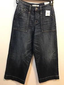 Melrose And Market Nordstrom Short Denim Jean With Flared Bottom Size 24 - Bild 1 von 9