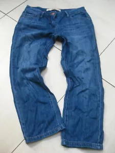 NEXT CROP JEANS 6 CAPRI EVERYDAY relaxed slim fit pedal pusher distressed faded - Picture 1 of 6
