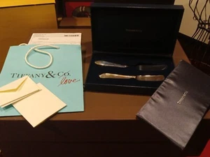 Tiffany & Co Sterling Silver Cheese Knife & Spreader 2 Piece Set. Mint. - Picture 1 of 5