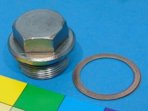 1970-1983 Yamaha XS650 oil pan Drain Plug Bolt XS1 XS2 TX650 1974 1977 1980 1982 - Picture 1 of 5