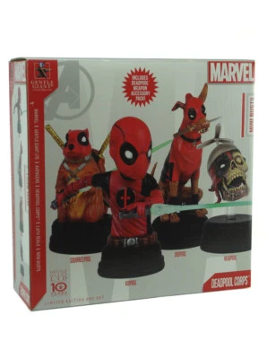 Deadpool Corps Mini Bust Box Set 1/6 Scale Gentle Giant Limited Edition 44/630 - Image 1 of 3