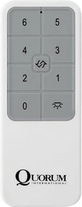8-9860-0 Transitional Fan Remote Control in White Finish, - Picture 1 of 12