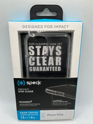 Speck Presidio Stay Clear Case for iPhone 11 Pro (5.8") Only - Clear - Image 1 of 3