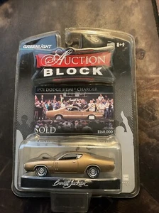 Green Light Barrette Jackson Auction Block 1971 Dodge Hemi Charger - Picture 1 of 1