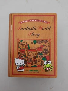 Sanrio Character Town Fantastic World Story Holzkiste Hello Kitty Keroppi 1991 - Bild 1 von 7