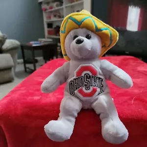 "Tazón de peluche 2003 OSU Ohio State Buckeyes Beanie Team Varsity Tostitos Fiesta 8" - Imagen 1 de 5