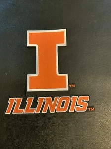 NEW University Illinois Fighting Illini Iron On Patch NCAA #53 - Picture 1 of 2