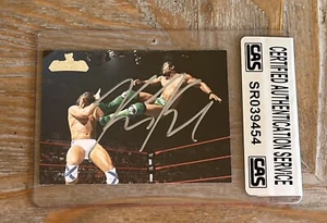 KOFI KINGSTON 2011 TOPPS WWE CHAMPIONS SIGNED AUTOGRAPHED CARD CAS AUTHENTIC - Picture 1 of 3