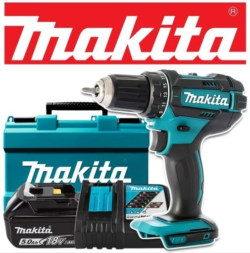 Makita DDF482 18 V Electric Rechargeable Drill Driver Set / Express - Image 1 of 1