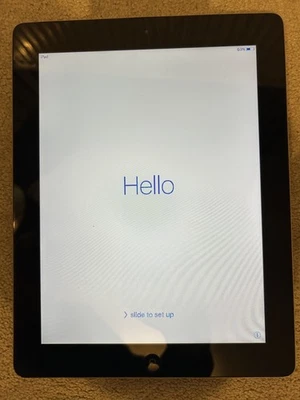 Apple iPad 2nd Generation A1395 32GB, Silver, 9.7" Wi-Fi. faulty - Image 1 of 4