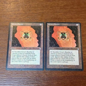 Urza's Bauble Ice Age Magic The Gathering Artifact English Set 2 Pieces - Picture 1 of 1