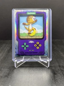 2025 Topps Chrome VeeFriends To the Moon Meerkat Game On! Lila 42/50 #GO-6 - Bild 1 von 2
