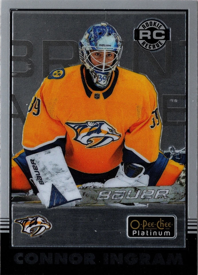 2020-21 Upper Deck O-Pee-Chee Platinum Retro CONNOR INGRAM #R-97 Predators OPC - Image 1 of 1
