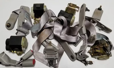 Juego de cinturón de seguridad Lincoln Mark VIII 1997 1998 grafito medio Foto 1 de 4