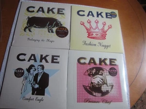 Sealed four Cake Lps 180 gram RI all mint Fashion, Comfort, Pressure, Prolong - Picture 1 of 6