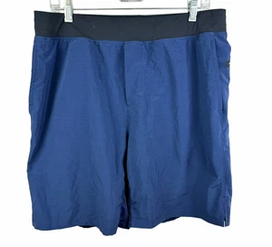 FABLETICS The Franchise Short Herren XL blau 9" Mesh Zwickel gefüttert Sport Gym - Bild 1 von 6