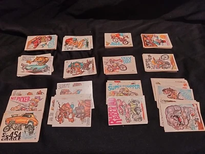 odd rods trading cards 120 Cards - Image 1 of 2