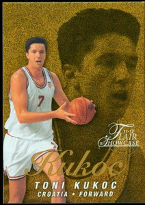 2011-12 Fleer Retro Flair Showcase #37 Toni Kukoc /150 