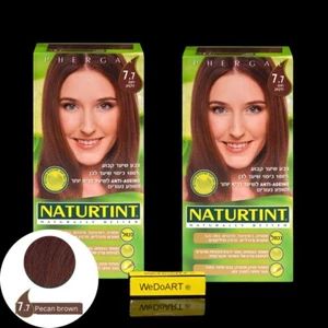 Paquete de 2 Naturtint Color de Cabello Permanente 7.7 Marrón Peca - Imagen 1 de 1