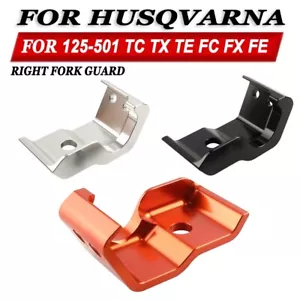 Right Front Fork Guard For Husqvarna FC FE 250 350 450 TC TE 125 250 TX 125 300 - Imagen 1 de 9