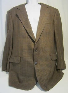 BRUNO brown black tweed wool sport coat - Men 40 - Picture 1 of 7