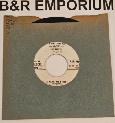 Jim Reeves/Dave Rich - Am I Losing You/Waitin' for a Train/Lonely Street/Didn't - Image 1 of 4