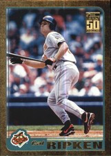 2001 TOPPS GOLD BASEBALL ASSORTED SINGLES U-PICK 1-225