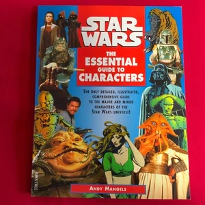 Libro de colección 1998 Star Wars The Essential Guide to Characters - Imagen 1 de 9