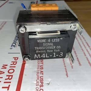 New More-4-Less M4L-1-3 Class F-1 Signal Transformer - Picture 1 of 5