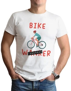 Camiseta ofensiva ciclista divertida para hombre grosera bicicleta ciclismo camiseta broma idea de regalo - Imagen 1 de 2