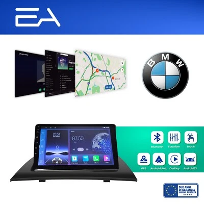 Autoradio Android 13 Bmw X3 E83 2004-2012 4GB ram 64GB rom -Telecamera inclusa - Immagine 1 di 4