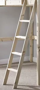Pine Bunkbed Ladder Replacement Bunk Bed Slanted - Picture 1 of 4
