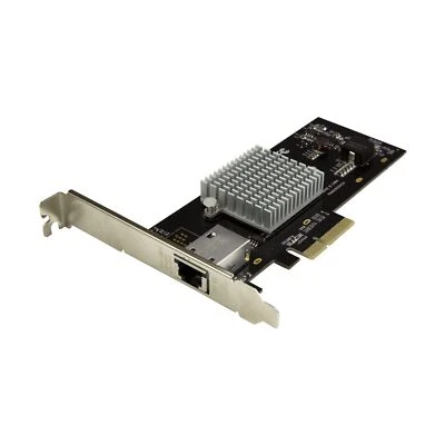 StarTech.com 1 Port 10G PCIe Network Card - 10GBase-T/NBASE-T - RJ45 Port - I... - Image 1 of 4